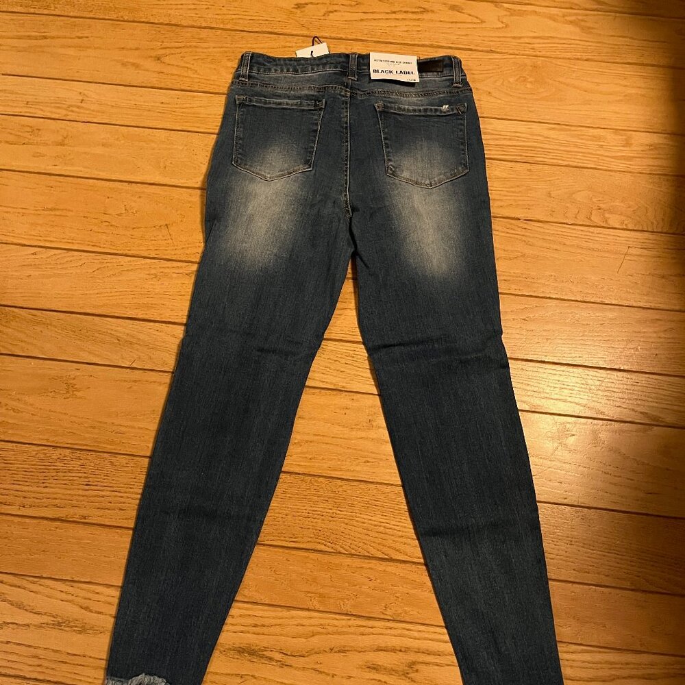 Distressed skinny jeans size 30 - Black Label brand, new with tags